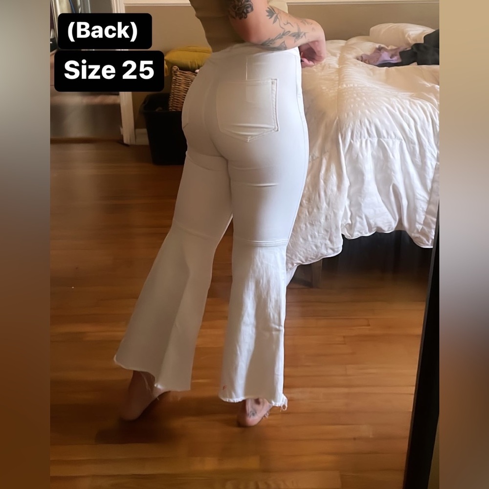 Free people white jeans